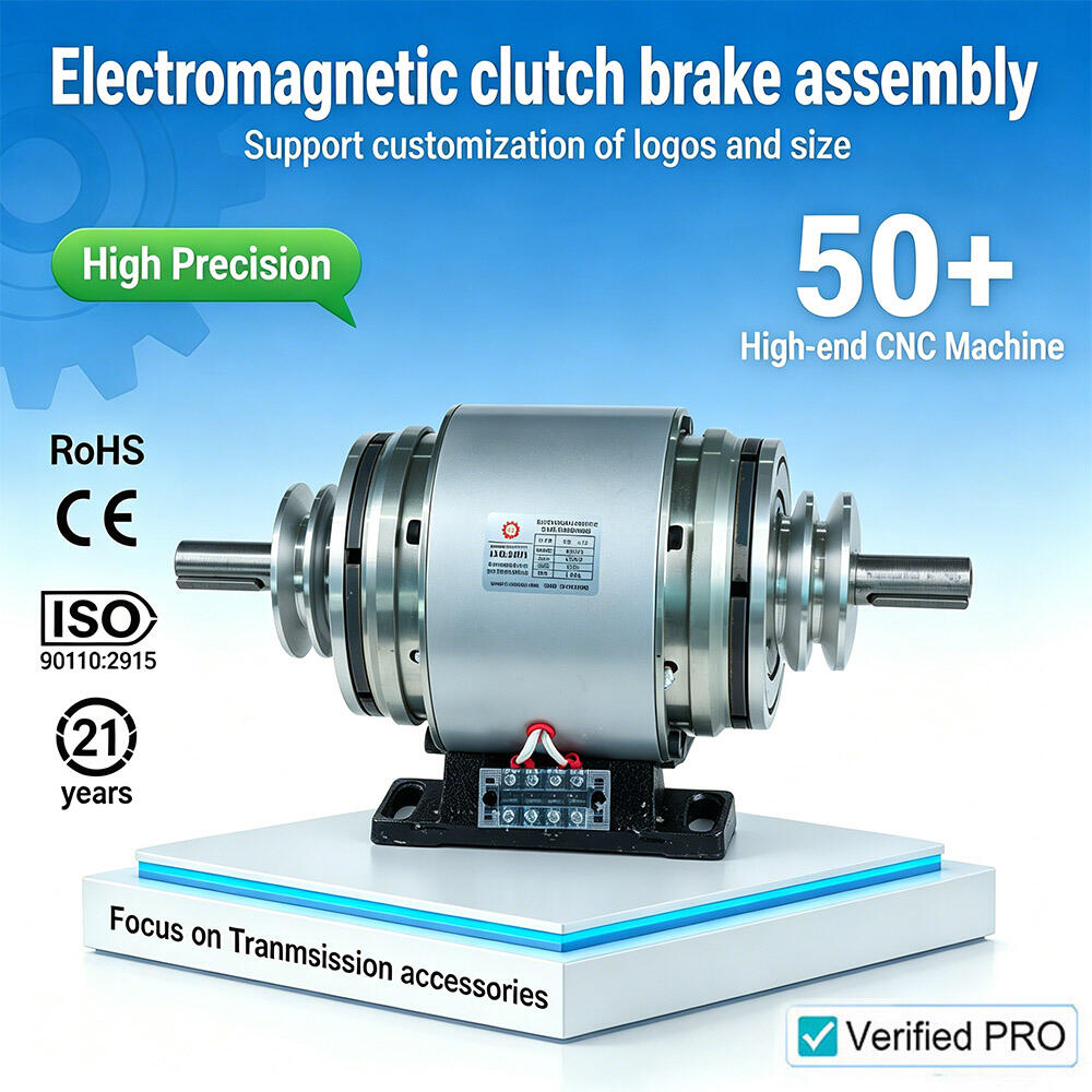 Tianji Low-Cost 24V DC Electromagnetic Clutch Brake Combination Unit High Torque ISO/CE Certified 3000 RPM for Textile Machinery