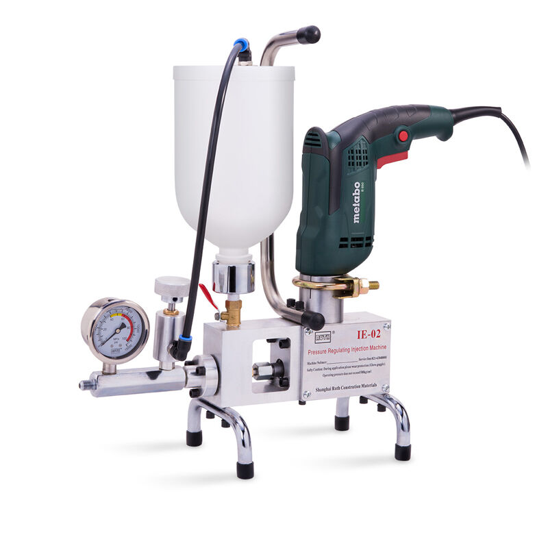 RUTH IE-02 High Pressure Portable Injection Grouting Pump (Smart Pressure Control)