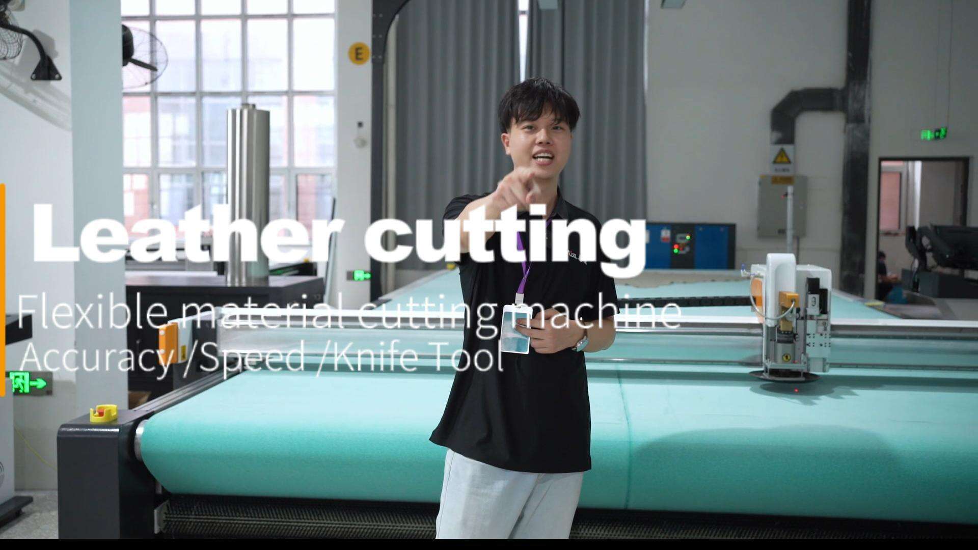 AOL CNC Leather cutting machine