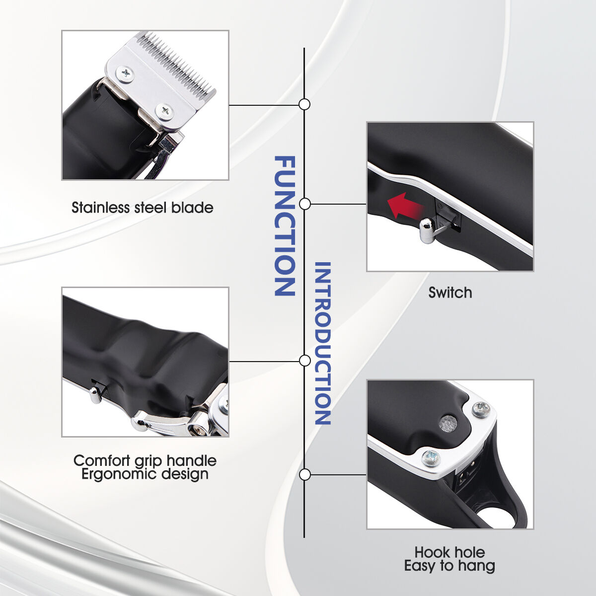 Long Life Use Grooming Trimmer Hair Clipper