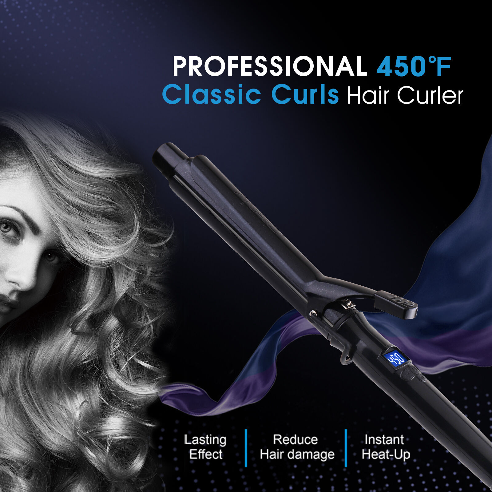 Professional Private Label Hair Curling Iron