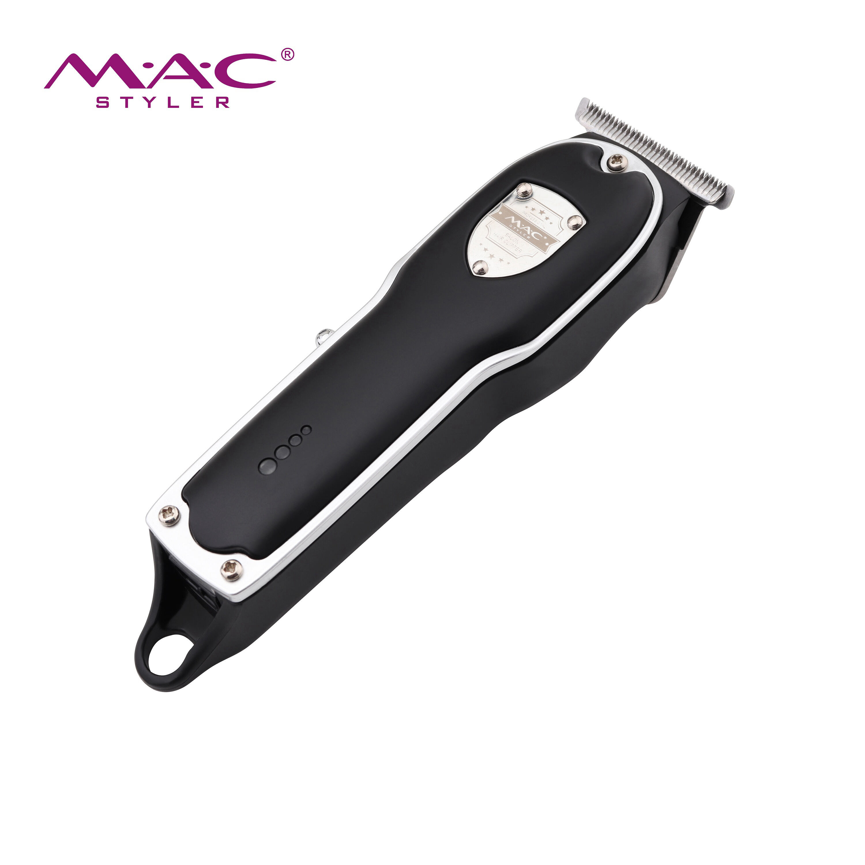 MAC Styler Professional Cordless Trimmer Rechargeable Grooming Machine Waterproof Hair Trimmer High Power Hair Clipper