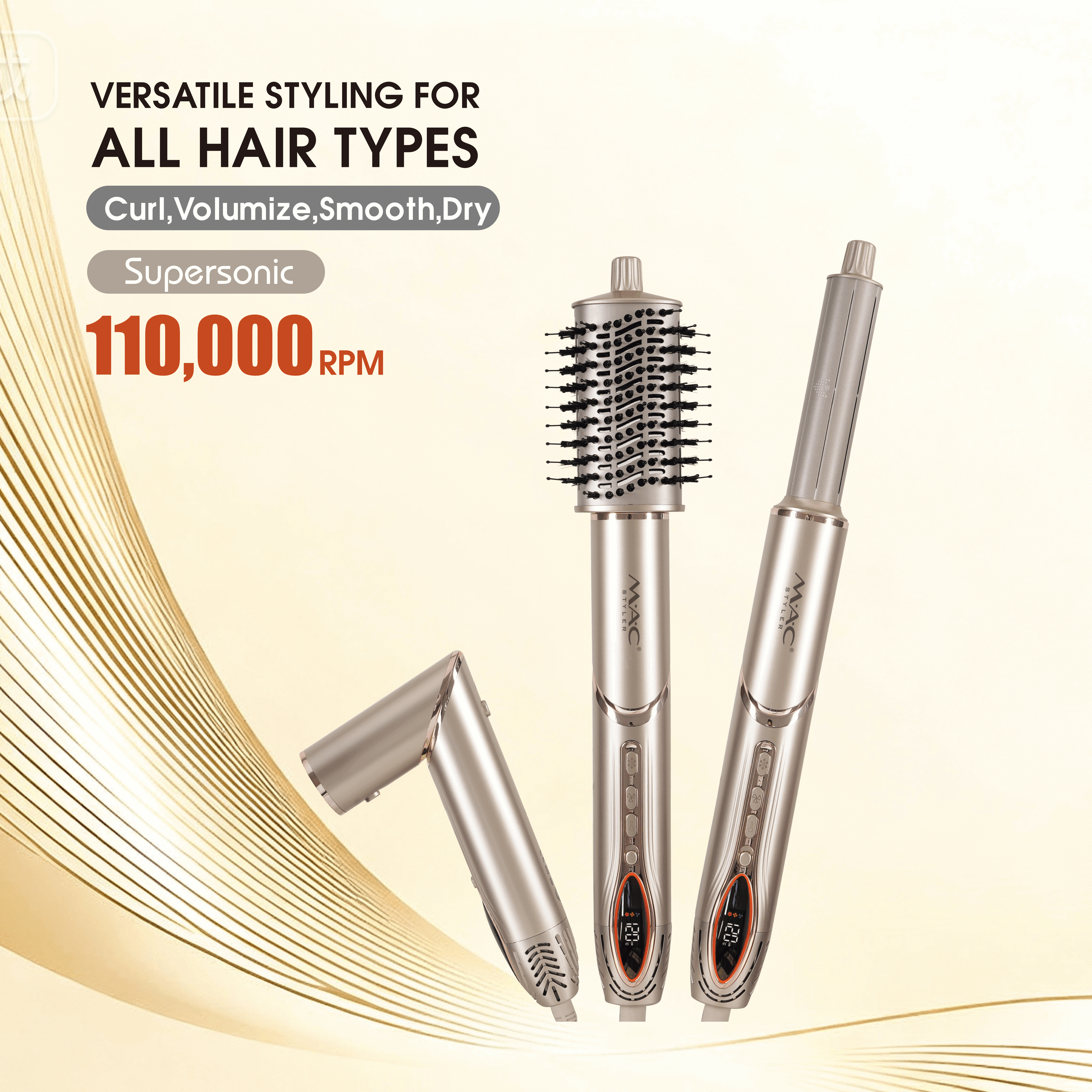 8 in 1 Detachable Salon Dryer