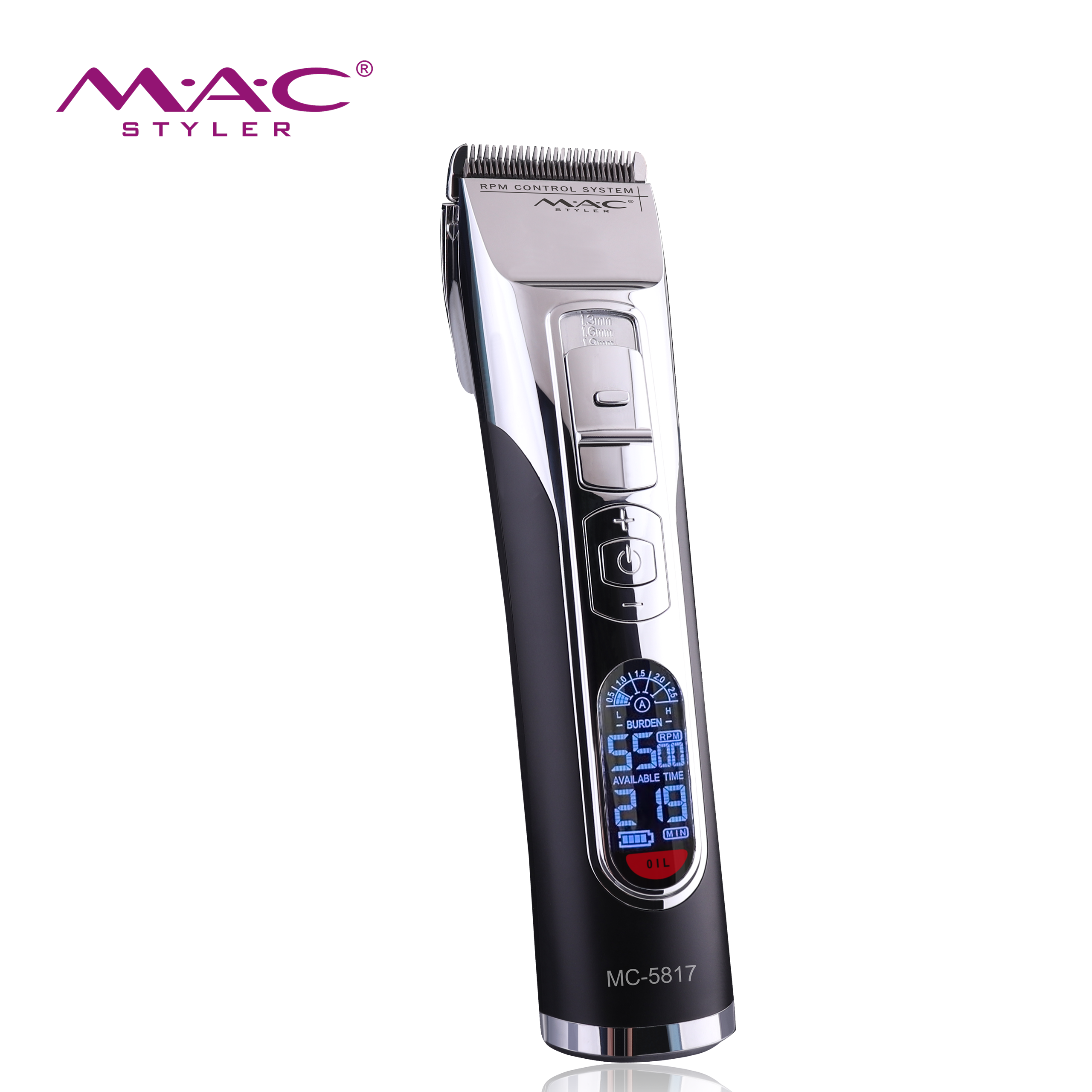 Rechargeable LCD Cordless Salon Equipment Hair Clipper for Men Kid Baber Water Wash High Quality Safety Trimmer Hair Clipper