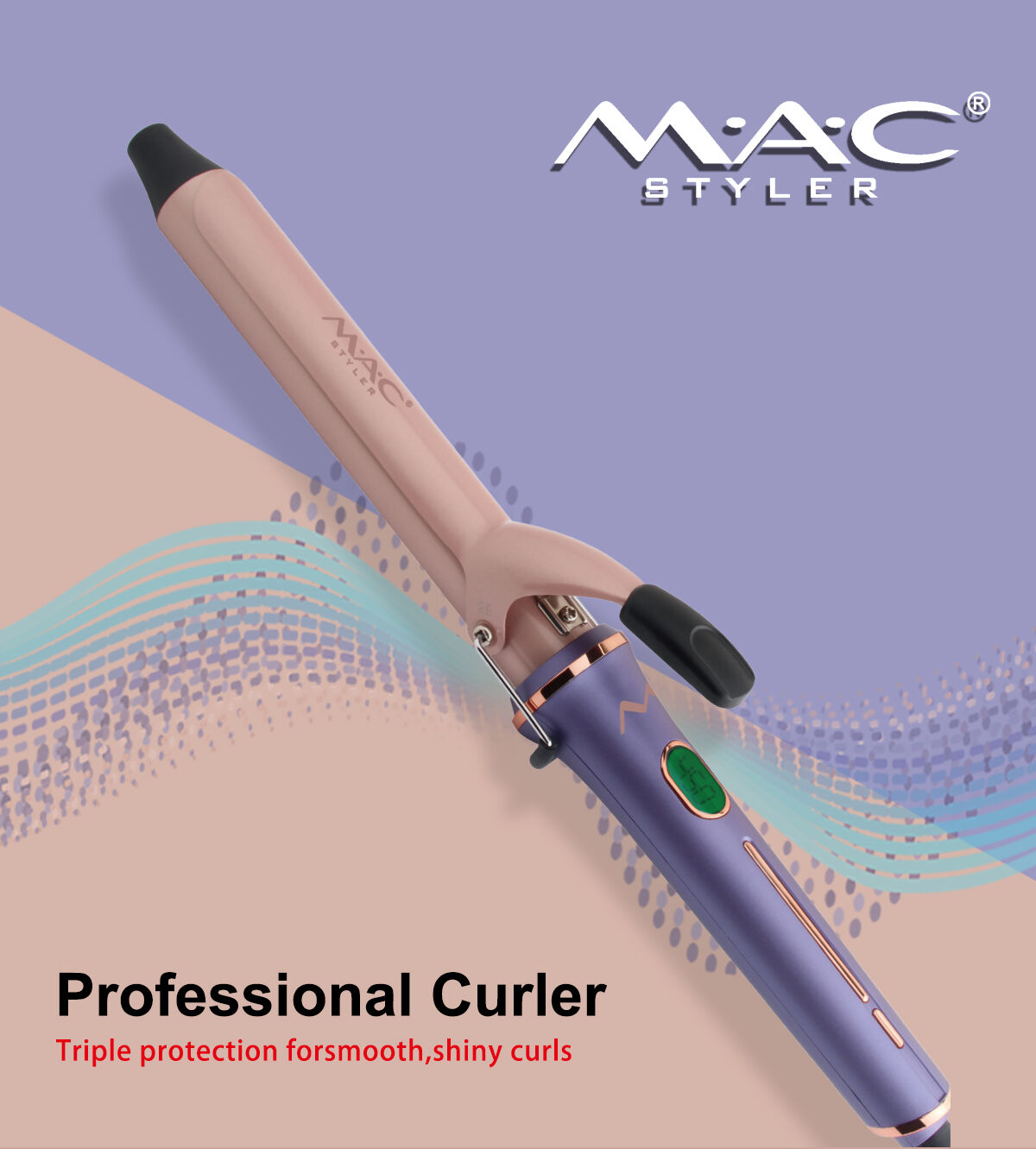 Salon LCD Hair Roller Curle