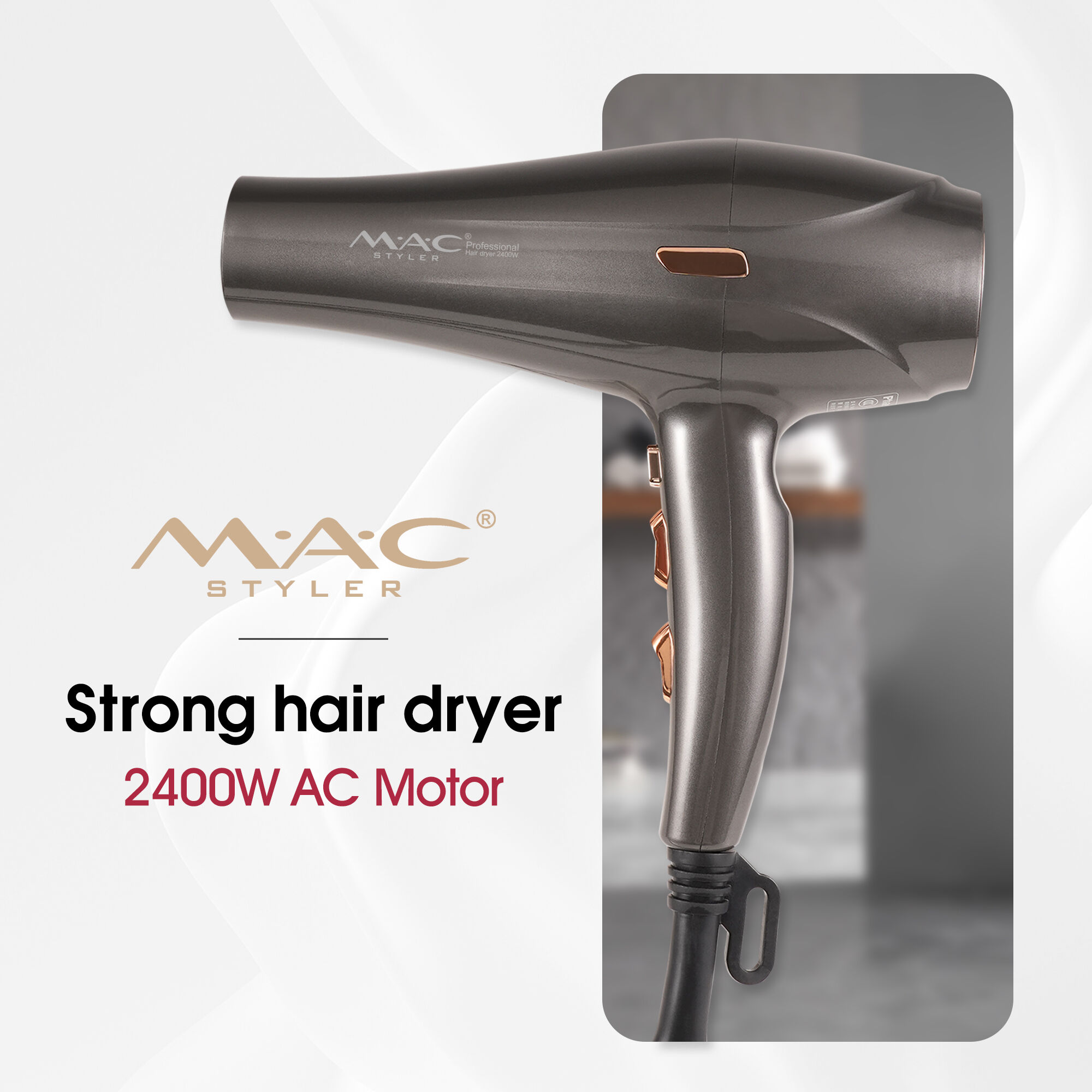Professional Hair Dryer Fast Drying Hair Dryer