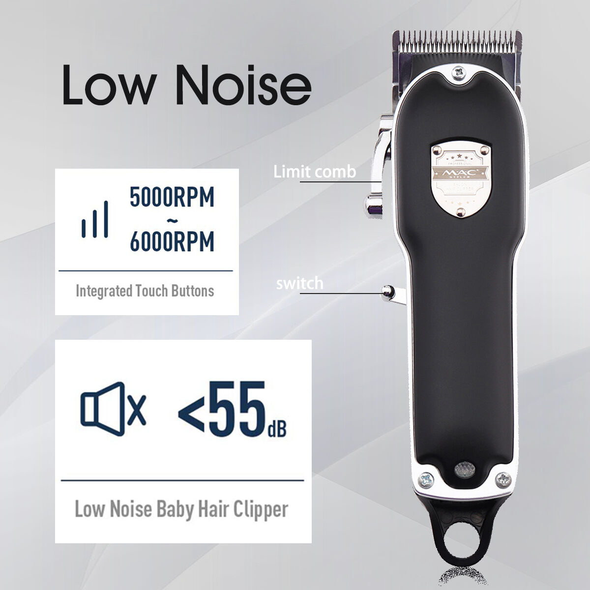Long Life Use Grooming Trimmer Hair Clipper