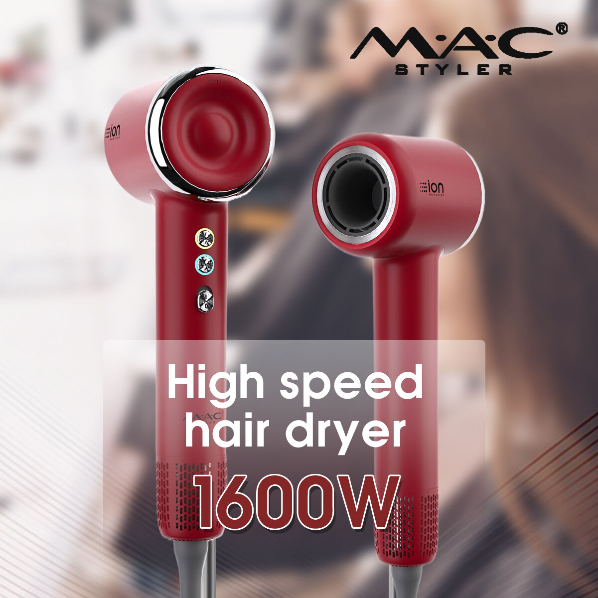 Portable Professional Hair Dryer 