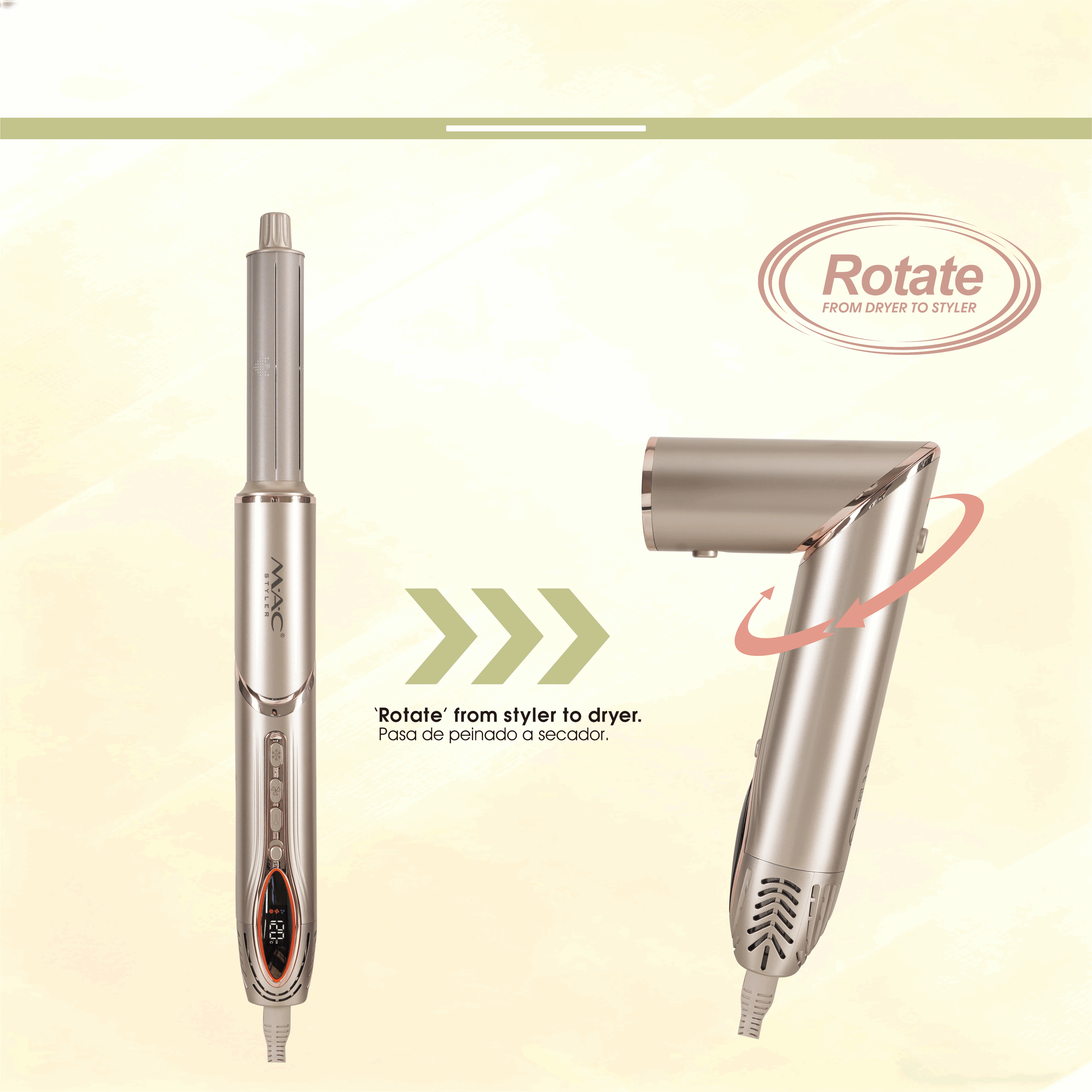 8 in 1 Detachable Salon Dryer