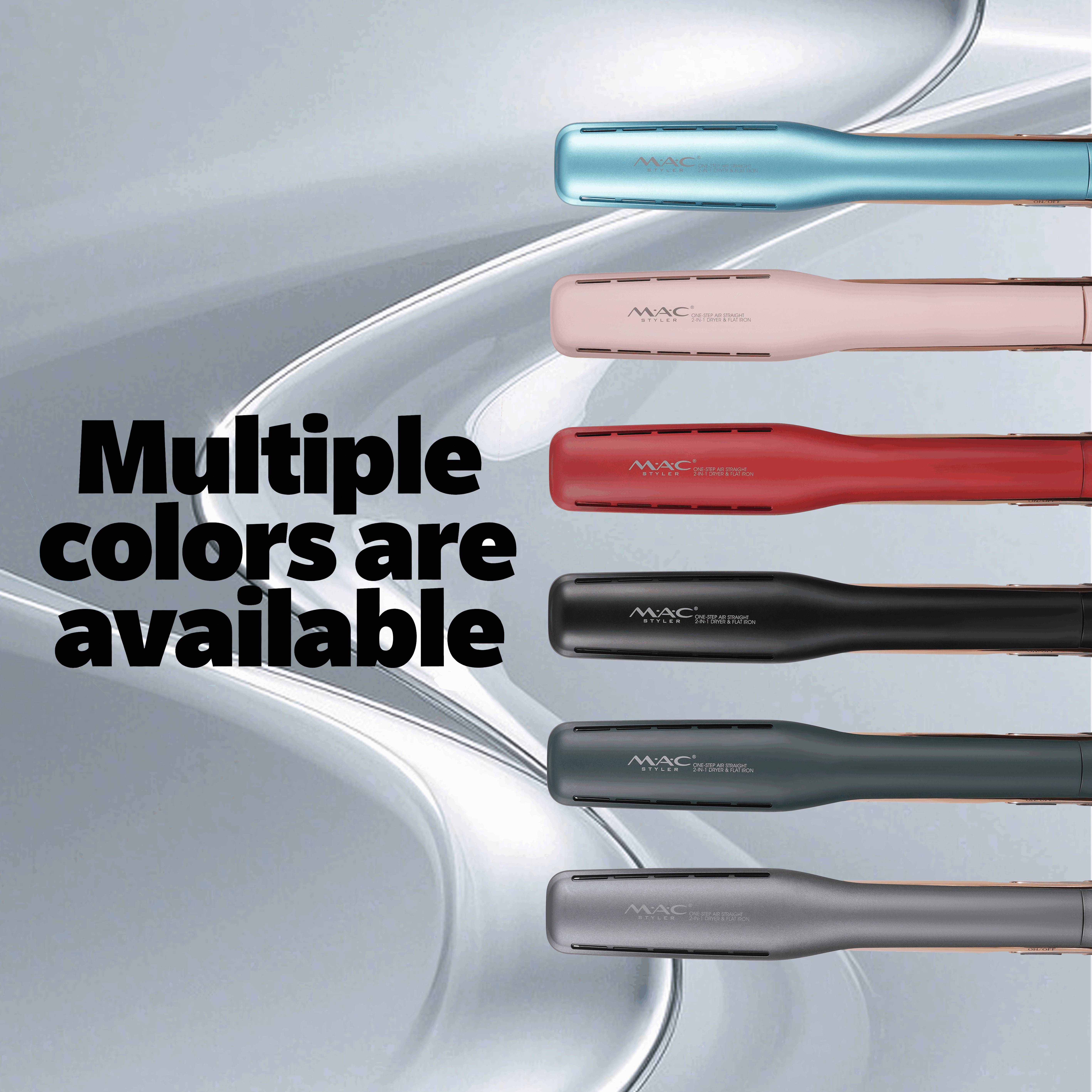 Wet to Dry Straightening Airflow Hair Straightener