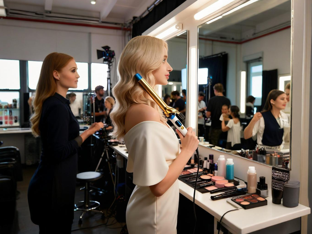 My Compact Curler for Last-Minute Touch-Ups​