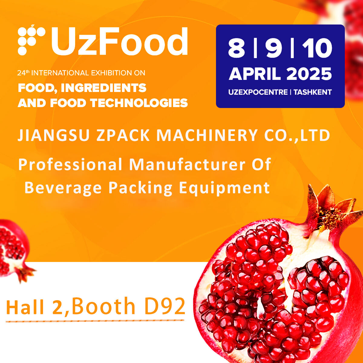 Jiangsu ZPack Machinery Co., Ltd. Shines at 2025 Uzbekistan International Food Expo (Uz Food)