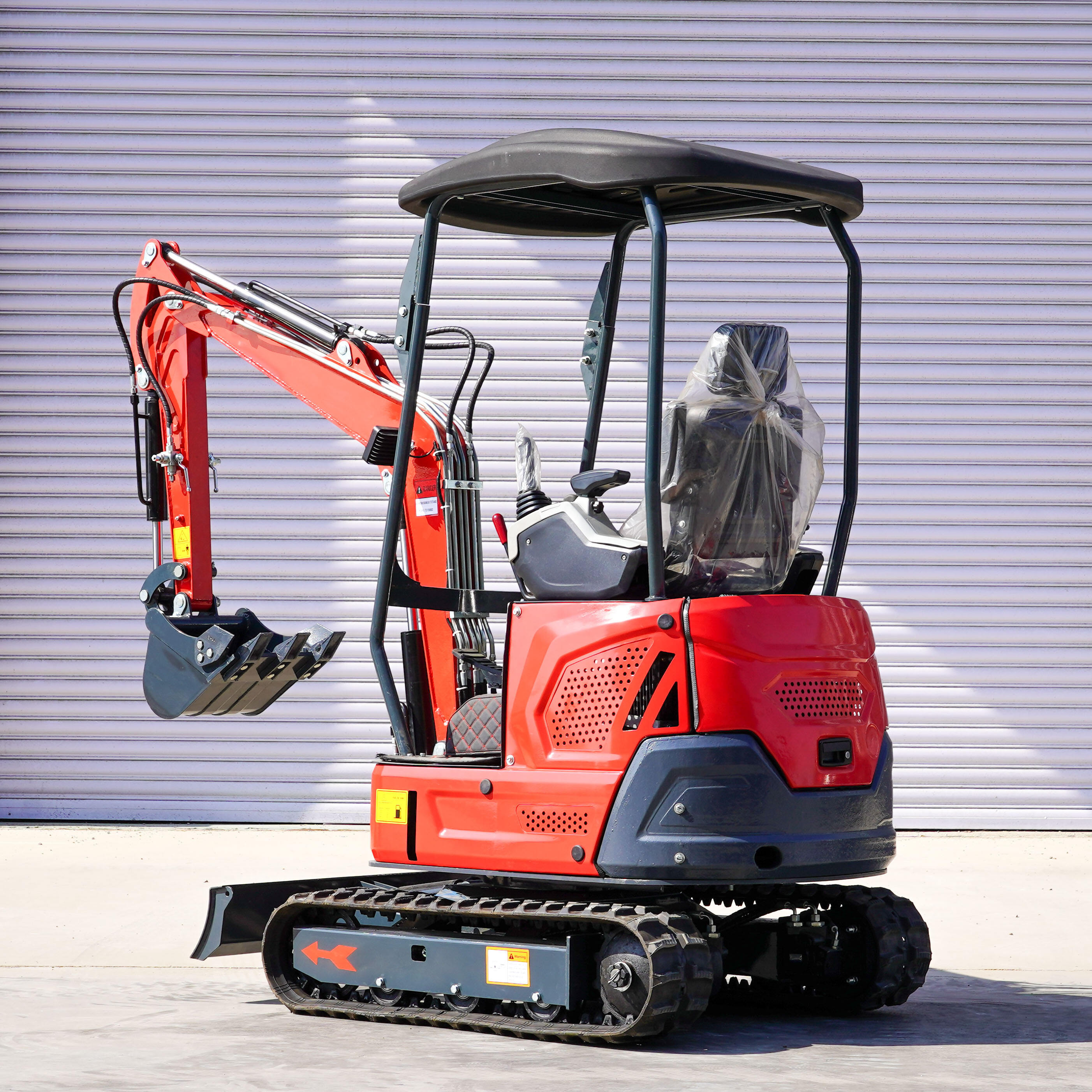 Reinforced 35 Tonne Digger Structures