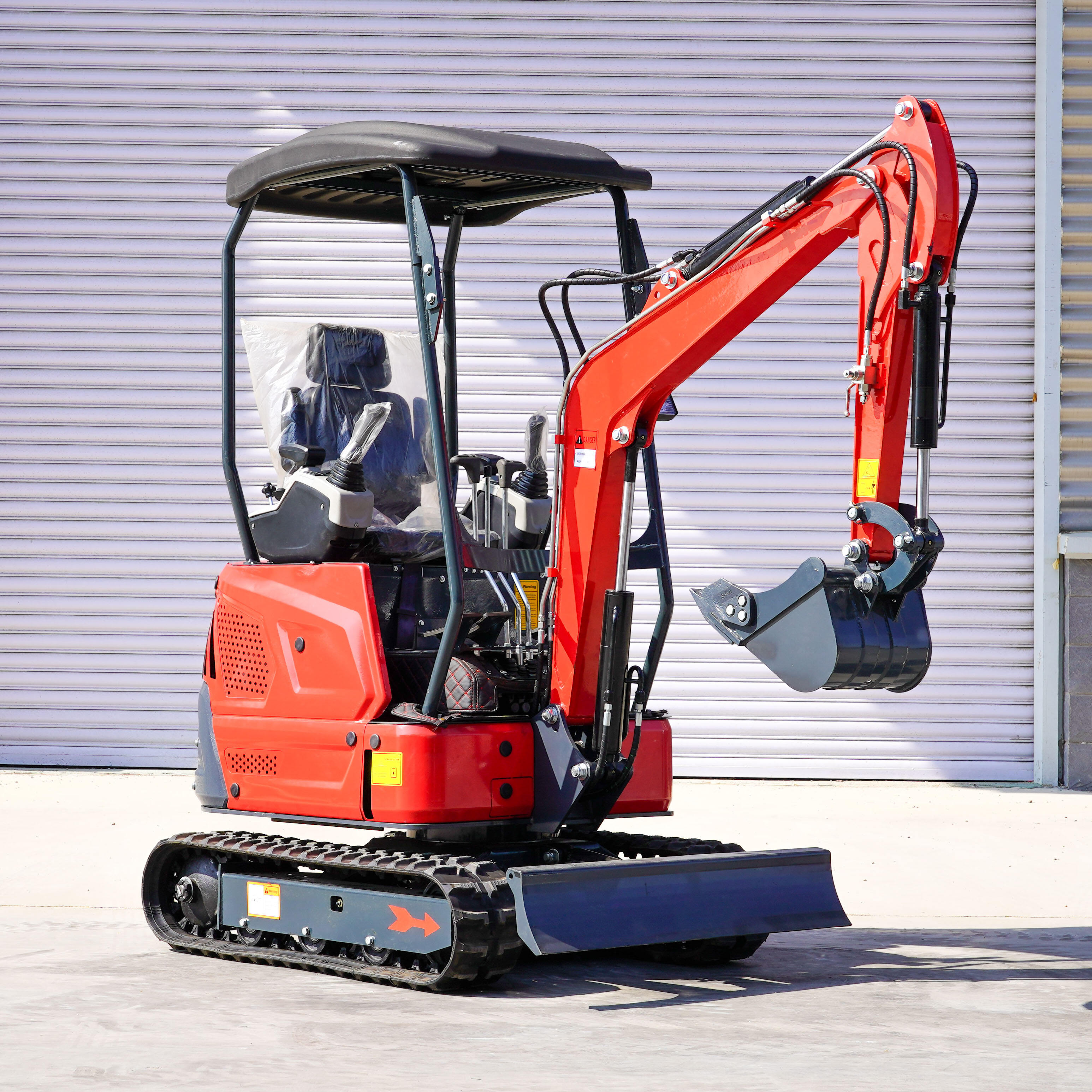 Micro Shovel Excavator for Ultra-Compact Operation Spaces