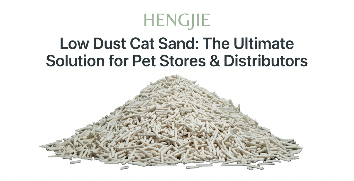 Low Dust Cat Sand: The Ultimate Solution for Pet Stores & Distributors in Emerging Markets