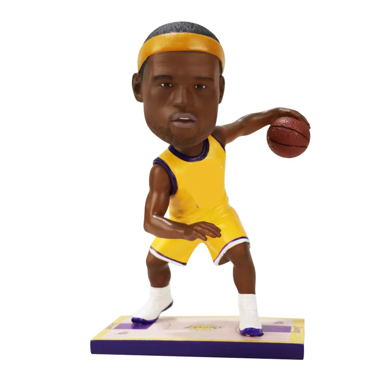 Basketball Player Home Decoration Figurines Bobblehead Resin Gift Custom Bobblehead Decor Sculpture Custom Resin Bobblehead