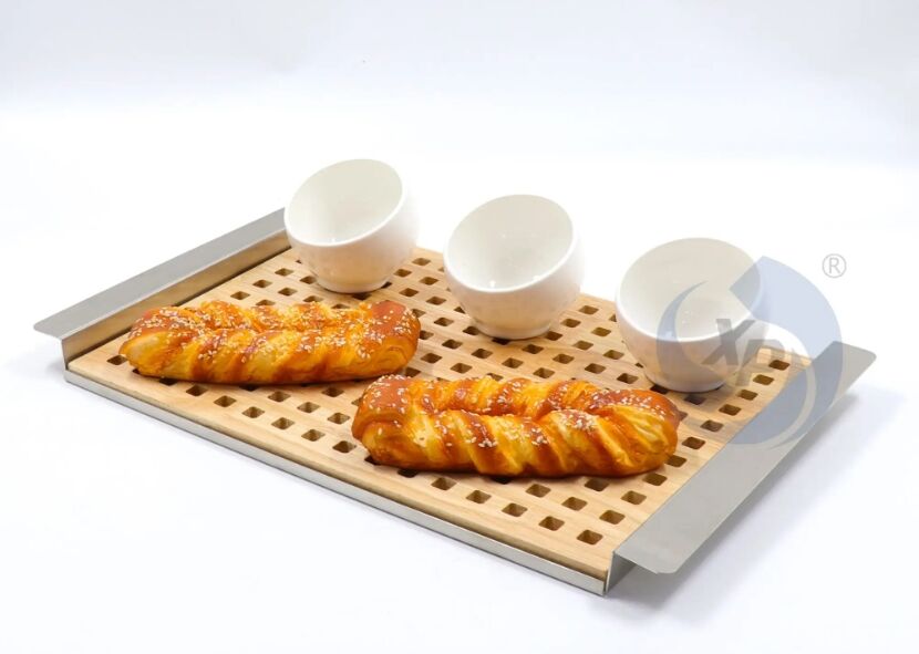 Food is more tempting due to the diverse attractive nature of serving trays