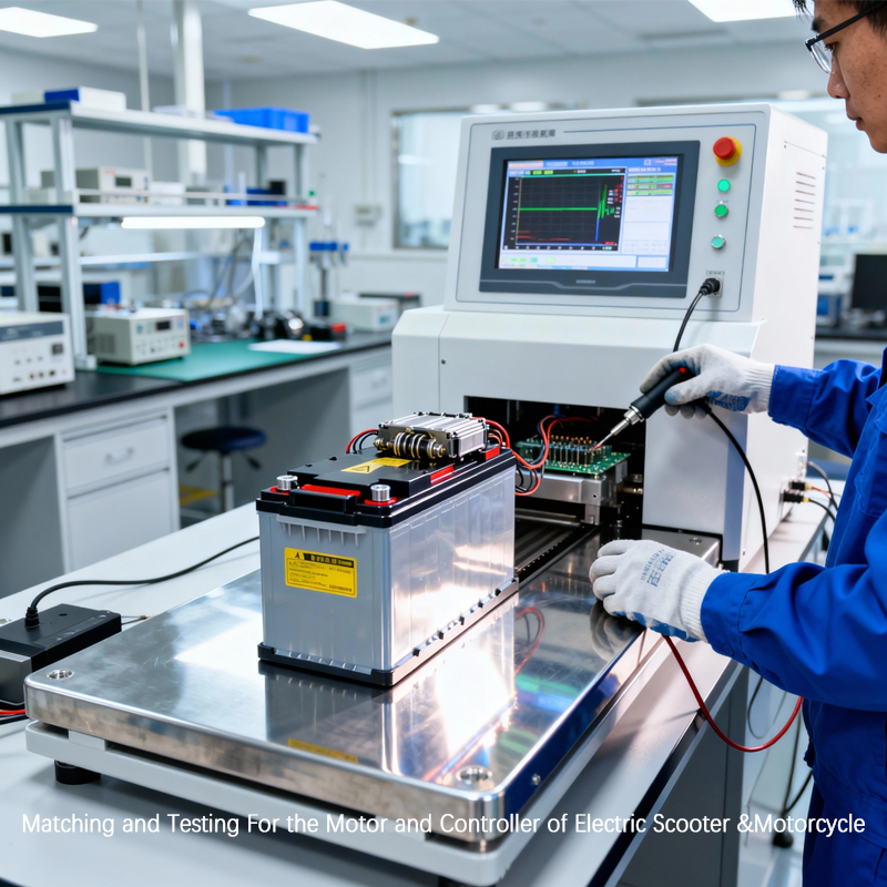 Matching and Testing For the Motor and  Controller of Electric Scooters & Motorcycles