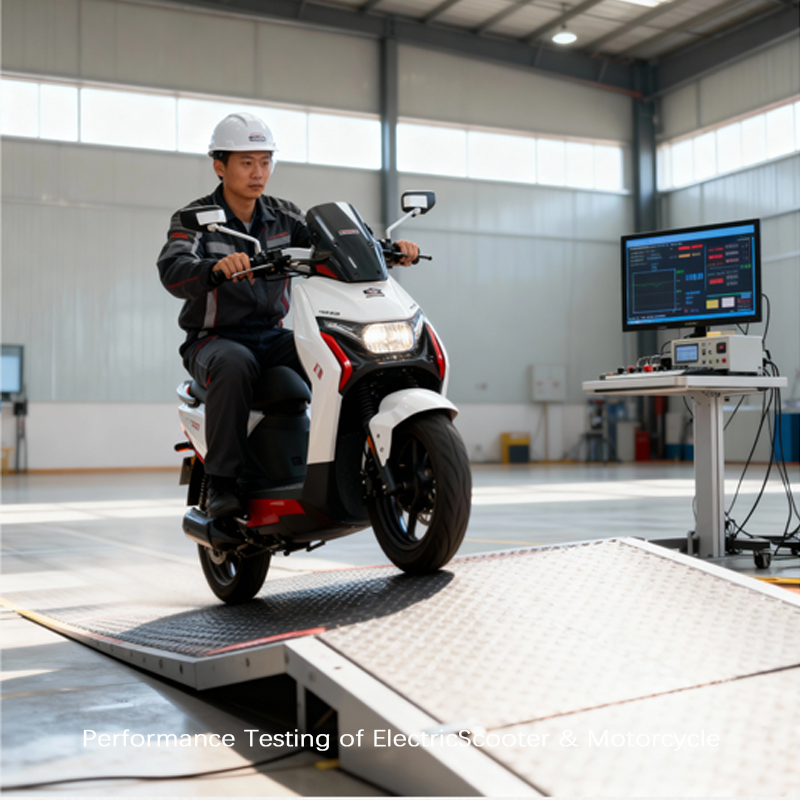 Performance Testing of Electric Scooters and Motorcycles