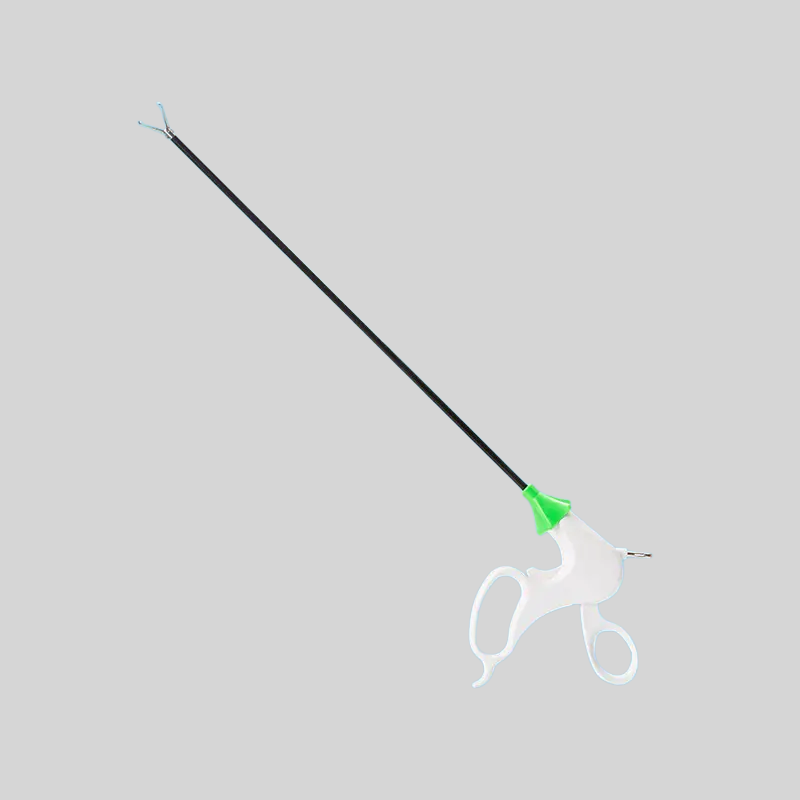 Disposable Laparoscopic Graspers (Green Knob, with Ratchet)