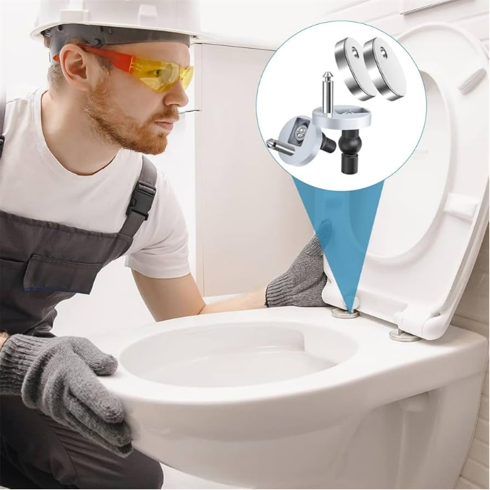 soft close toilet seat hinge structure