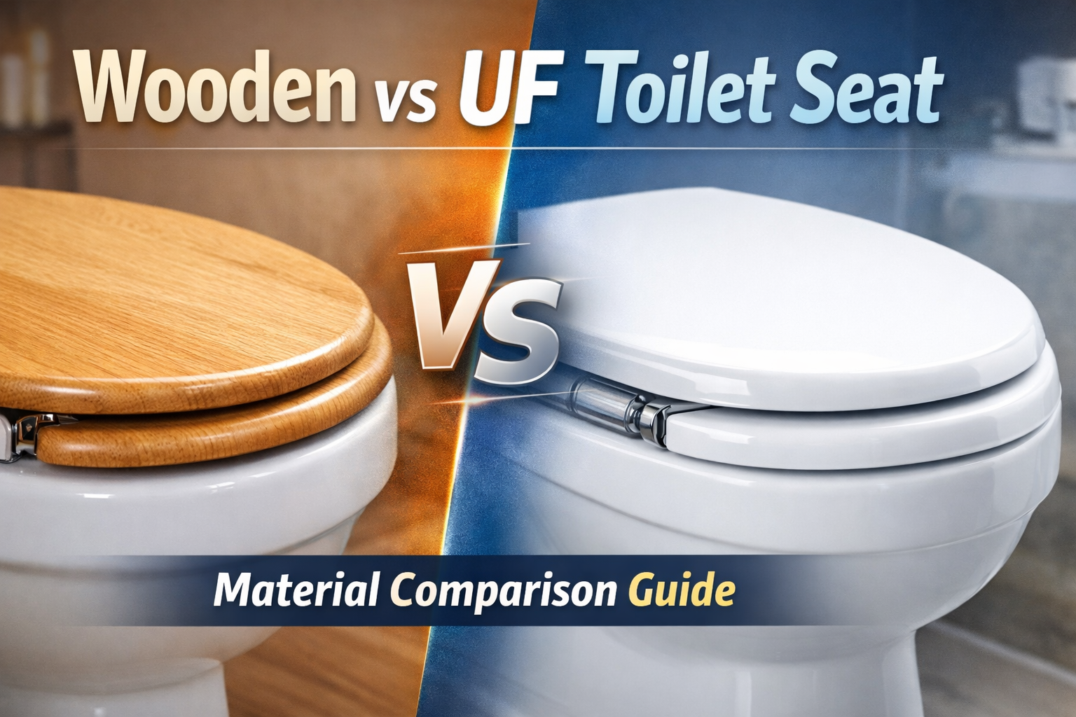 Wooden vs UF Toilet Seat: What's the Difference?