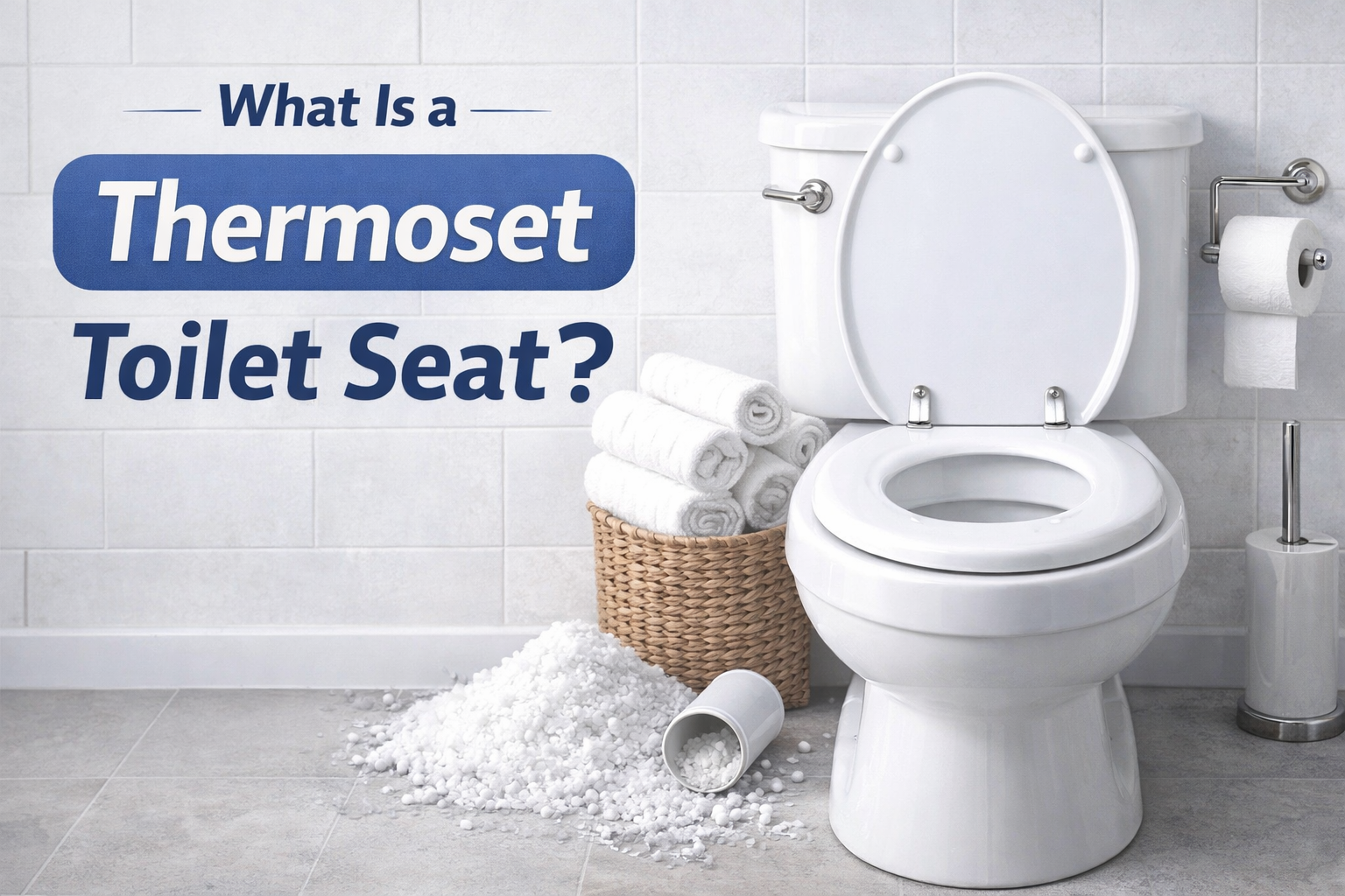 Что такое термореактивное сиденье для унитаза?