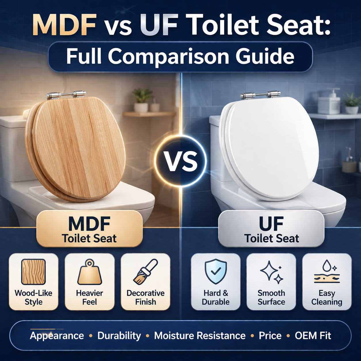 МДФ против ДСП для сиденья унитаза: полное руководство по сравнению