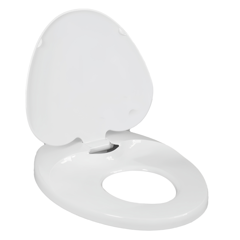 High Quality Plastic Toilet Seat – White PP Elongated Seat | BOFAN