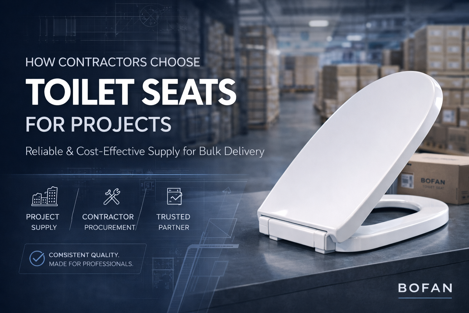 Как подрядчики выбирают унитазные сиденья для проектов