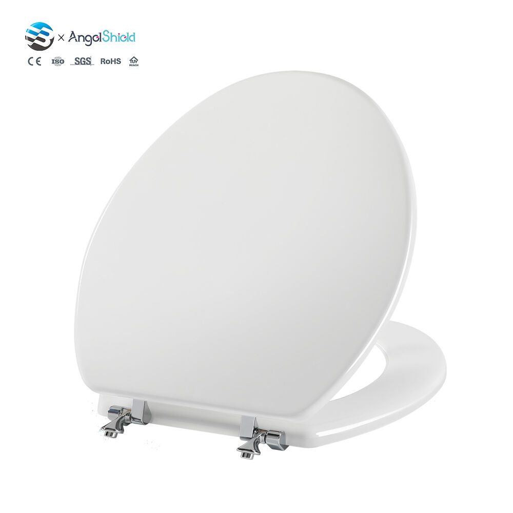 White Toilet Seat Cover for Residential & Commercial Use – Molded MDF