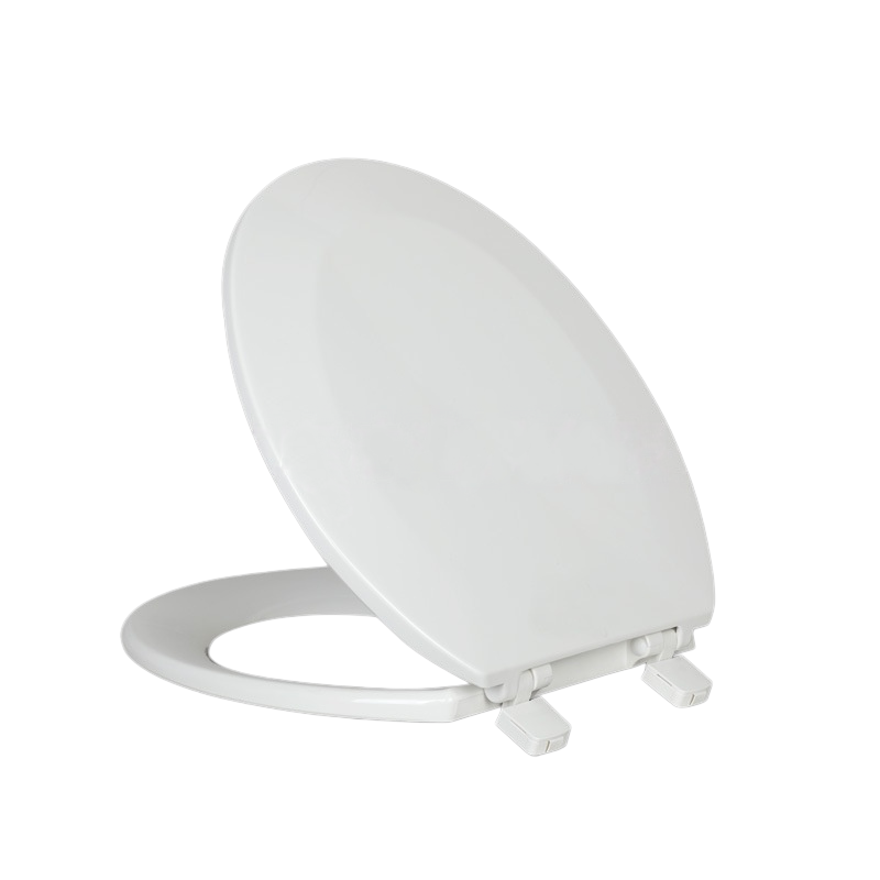 Classic Soft Close Round Closed Front Plastic Toilet Seat for Easy Cleaning and Never Loosens  BOFAN
