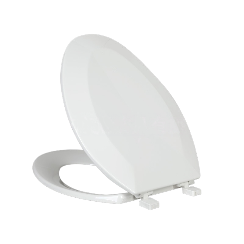 Modern Toilet Seat – White Elongated Plastic Seat for Easy Cleaning and Soft close| BOFAN