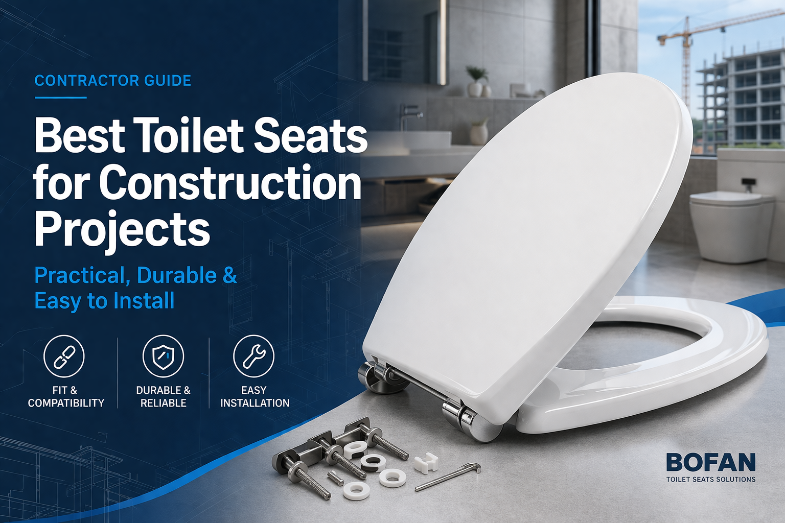 Лучшие унитазные сиденья для строительных проектов