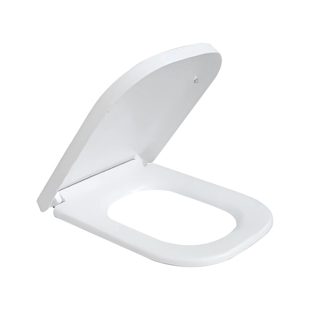 Uf Material Soft Close Toilet Seat Cover Removable White for Easy Maintenance | Bofan
