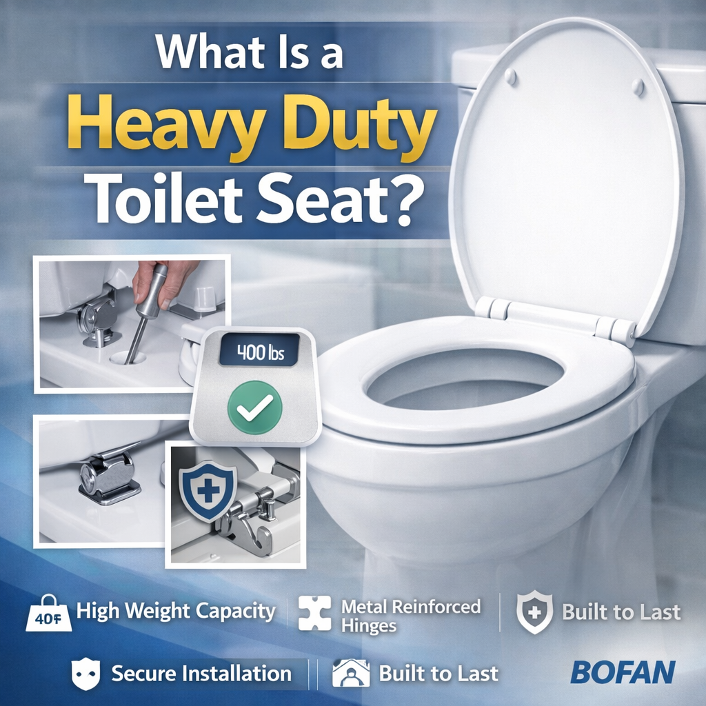 Что такое усиленное сиденье для унитаза?