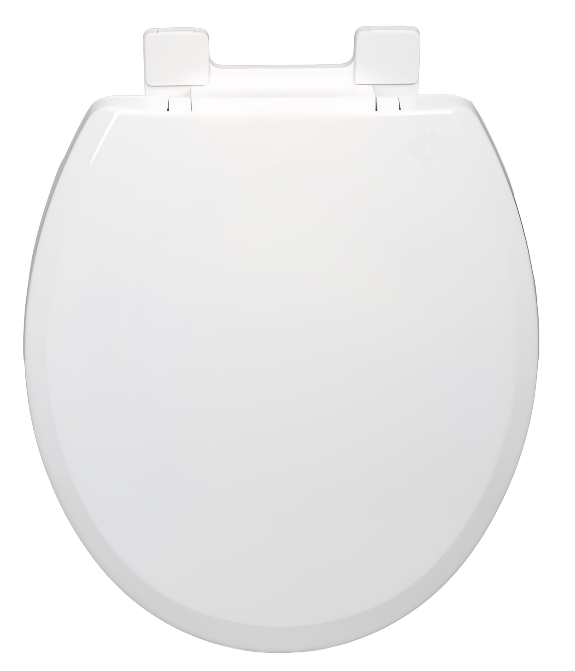 Round Plastic Toilet Seat Easy Install PP White for Cleaning Slow-Close | BOFAN