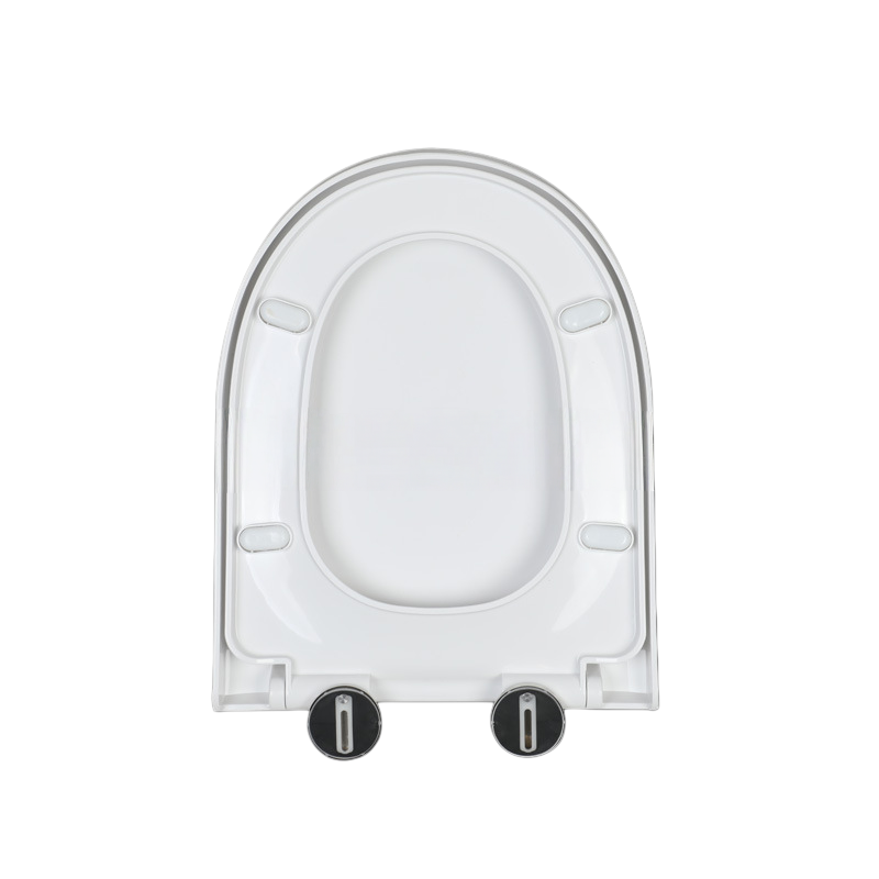 Soft Close Seat Cover – White PP Elongated Toilet Seat | BOFAN