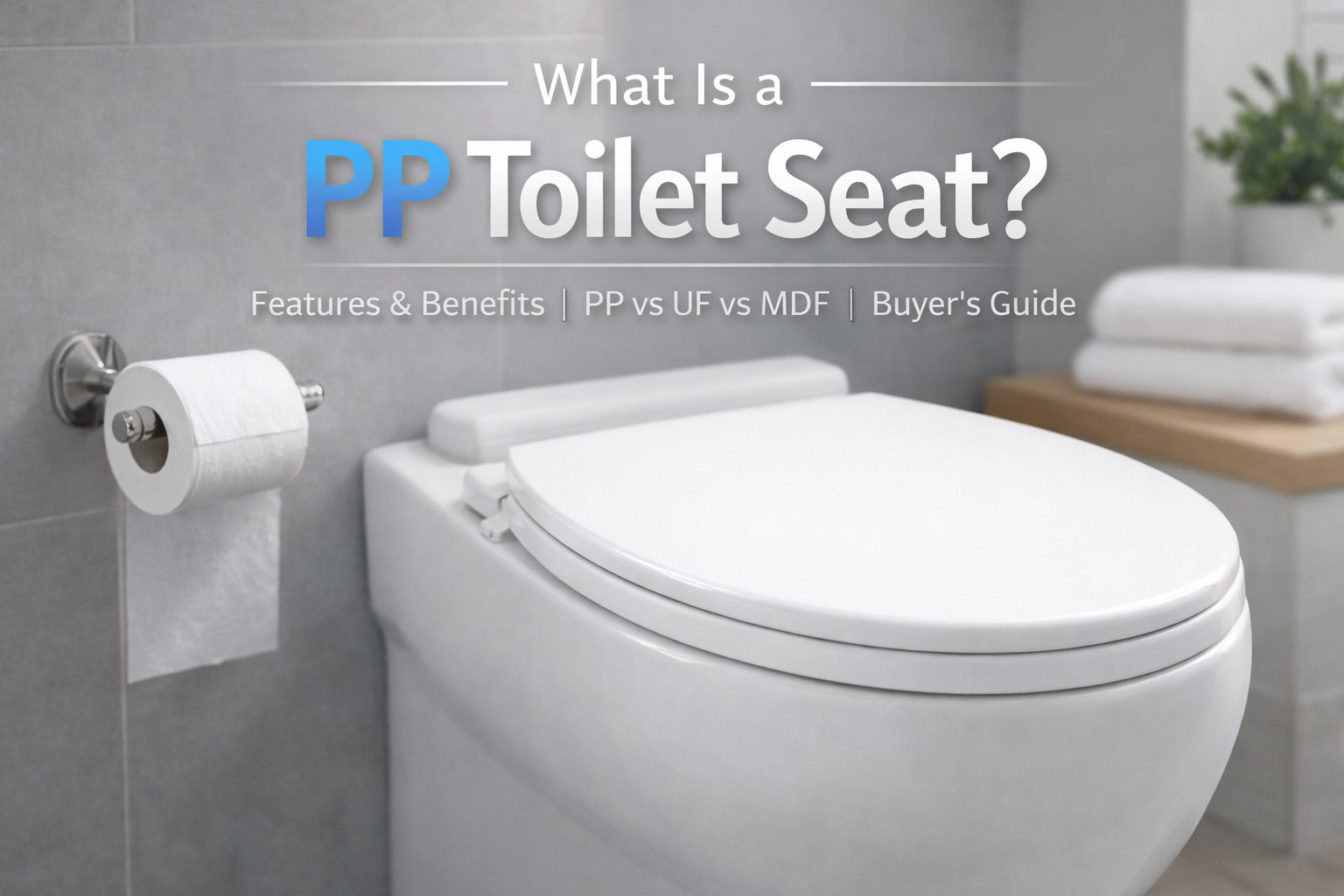 What Is a PP Toilet Seat?