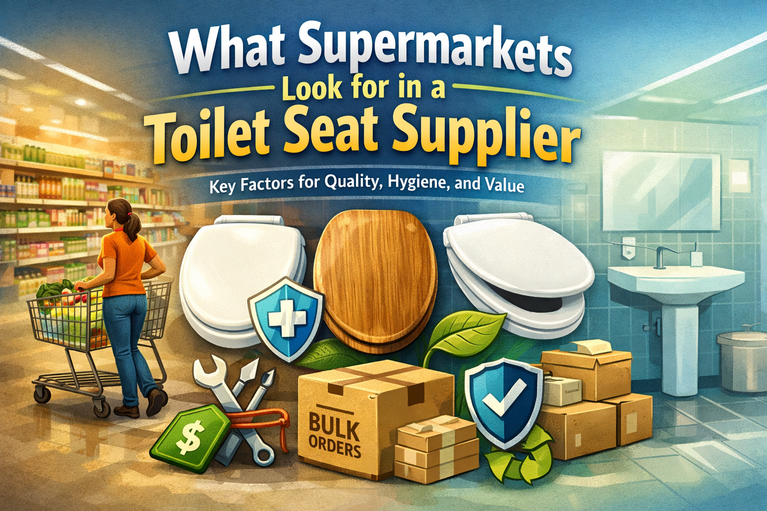 What Supermarkets Look for in a Toilet Seat Supplier