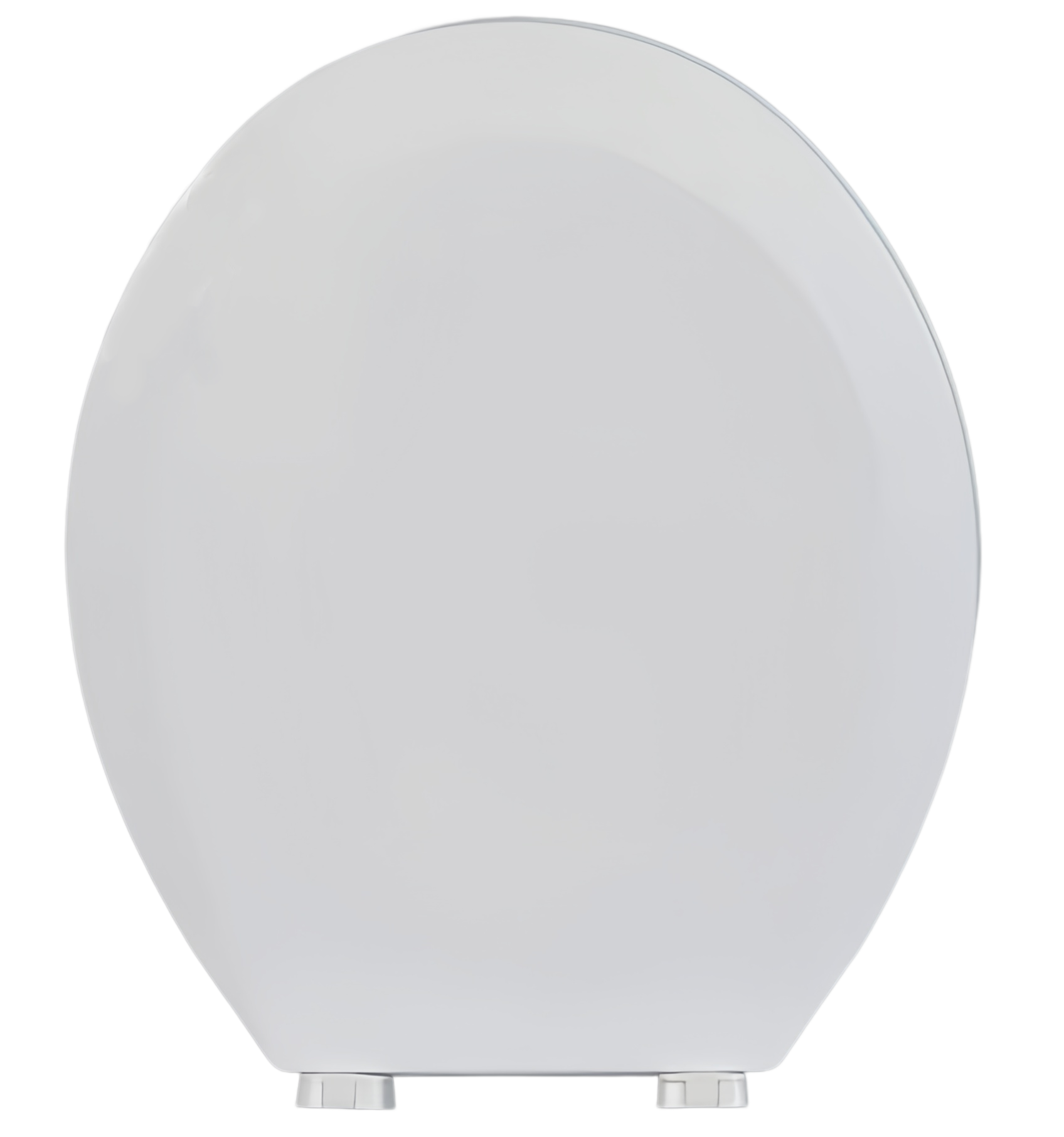 Round White Plastic Toilet Seat – PP Toilet Seat with Quick Release and Soft Close | BOFAN
