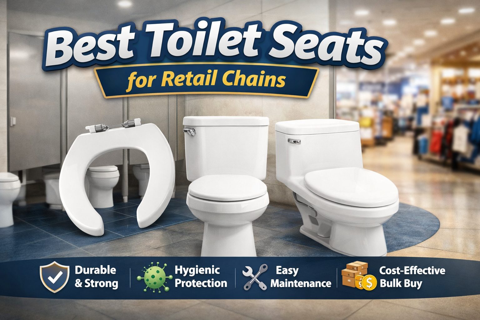 Лучшие сиденья для унитазов для розничных сетей