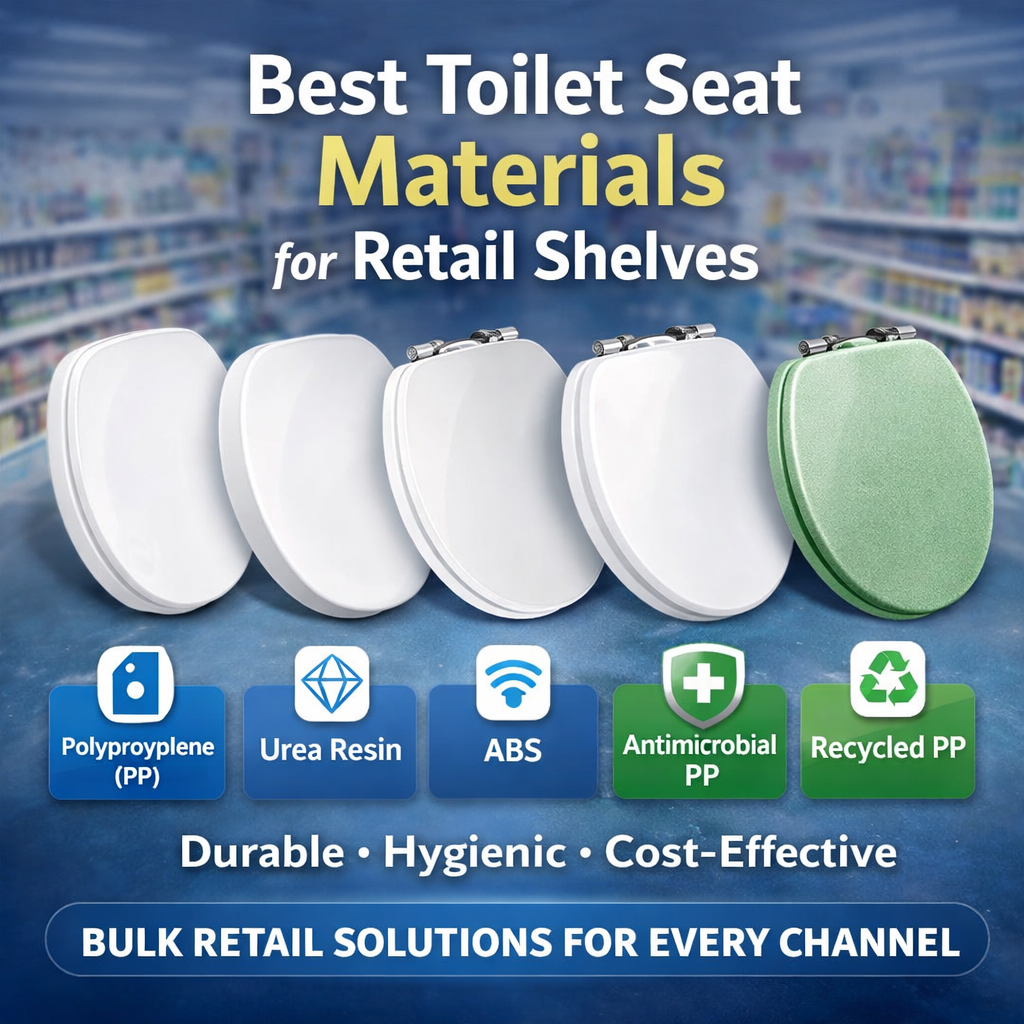 Лучшие материалы для сидений унитазов для розничных полок