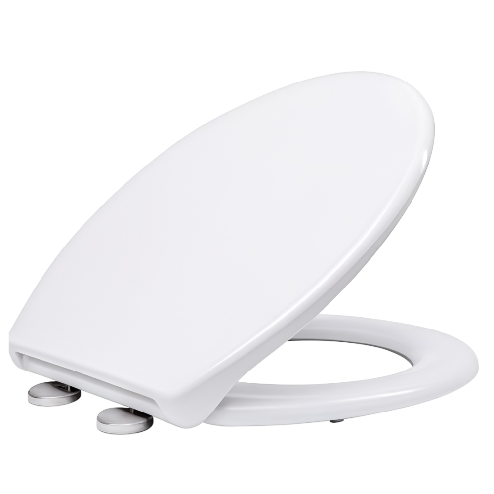 UF Toilet Seat Removable White Soft Close uf toilet lid for Easy Maintenance | BOFAN