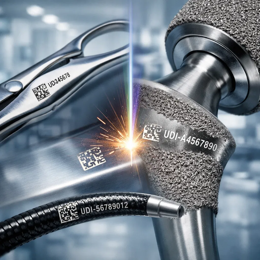 Precision Laser Marking for Medical Devices: Ensuring UDI Compliance and Traceability