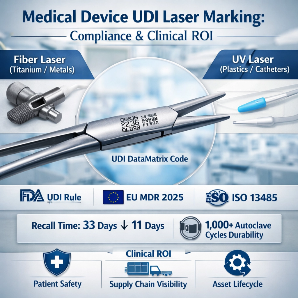 Medical Device Industry Update: Hospitals Increase Budgets for Laser Marking and UDI Compliance