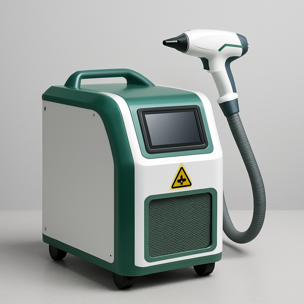 MediClean-50: Advanced Laser Cleaning Machine for Medical Device Surface Preparation
