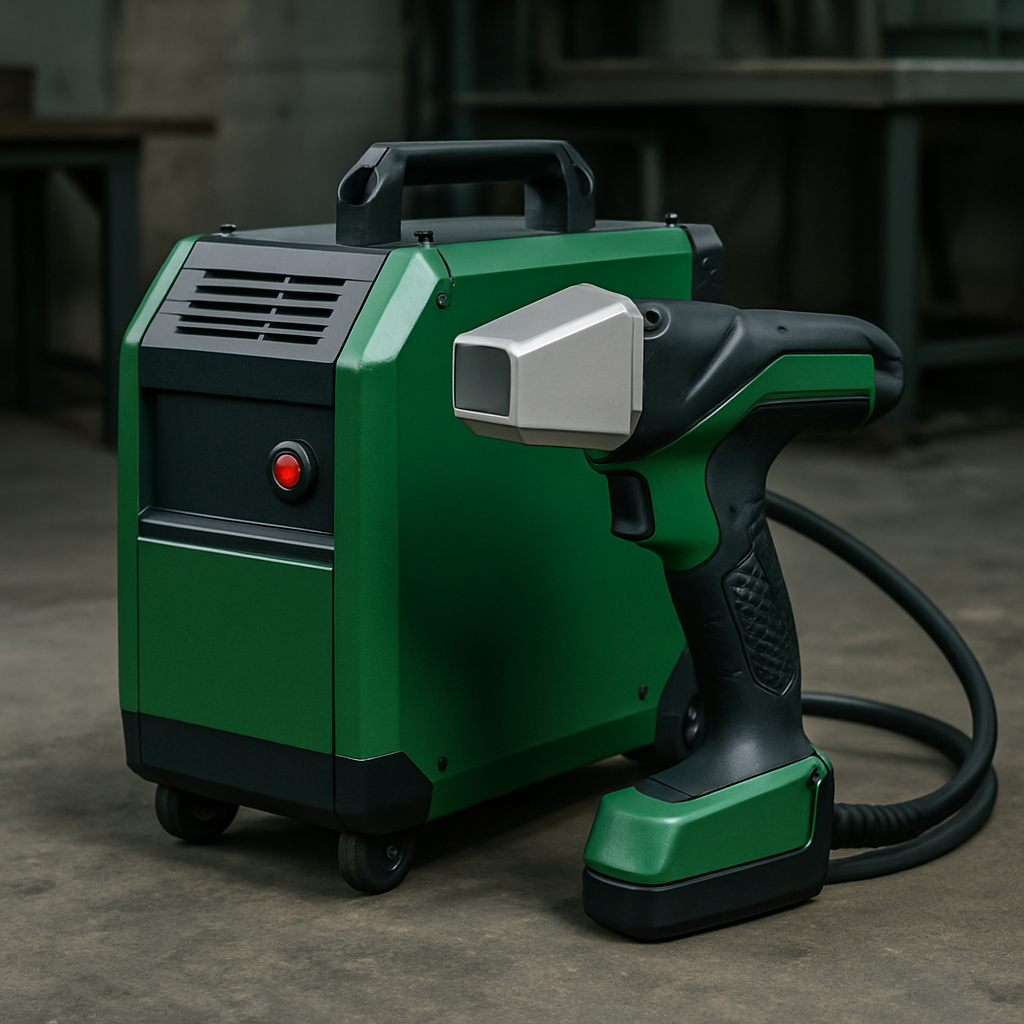 FlexClean-Hand: Portable Handheld Laser Cleaning Machine for Industrial Surface Preparation