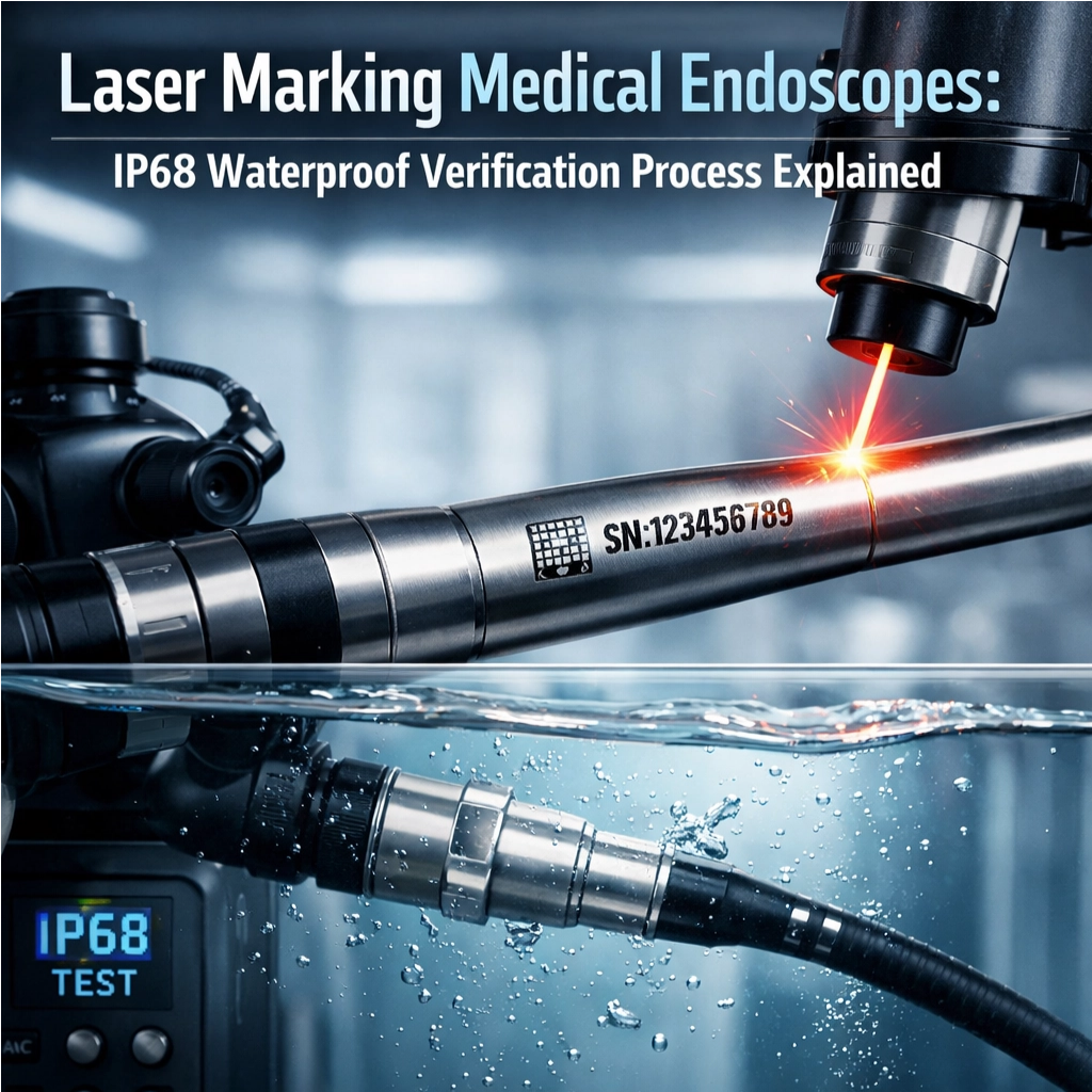 Laser Marking Medical Endoscopes: IP68 Waterproof Verification Process Explained