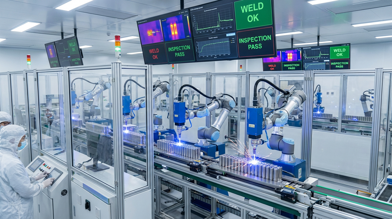 High-Reliability Laser Welding Solutions for New Energy Vehicle Power Batteries